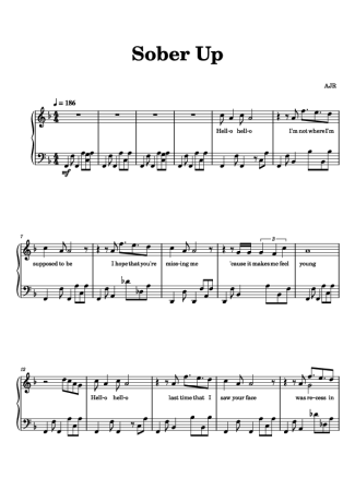 AJR  score for Piano