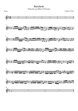 Anderson Freire Raridade score for Flute