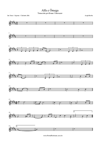 Asaph Borba  score for Clarinet (Bb)