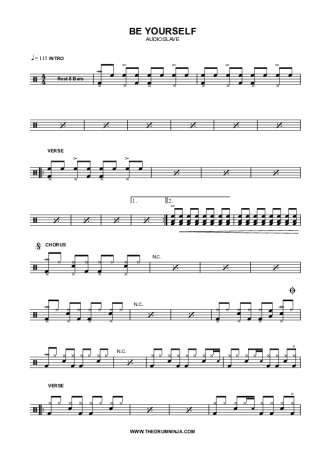 Audioslave  score for Drums