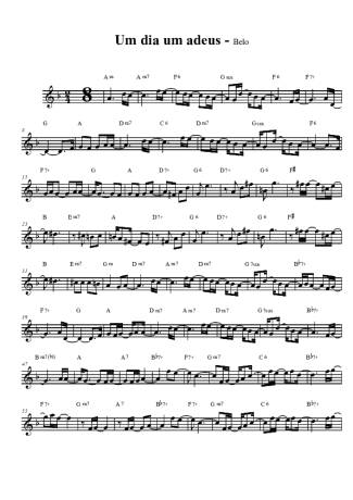 Belo  score for Clarinet (Bb)