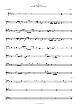 Biafra  score for Clarinet (Bb)