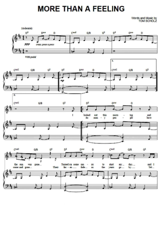 Boston  score for Piano