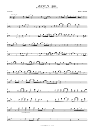 Bruno e Marrone  score for Cello