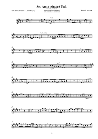 Bruno e Marrone  score for Tenor Saxophone Soprano (Bb)