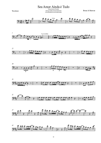 Bruno e Marrone  score for Trombone