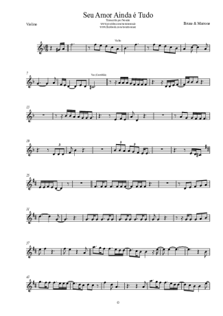 Bruno e Marrone  score for Violin