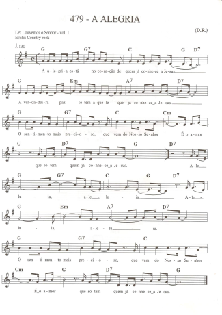 Catholic Church Music (Músicas Católicas)  score for Keyboard