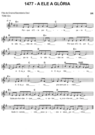 Catholic Church Music (Músicas Católicas)  score for Keyboard