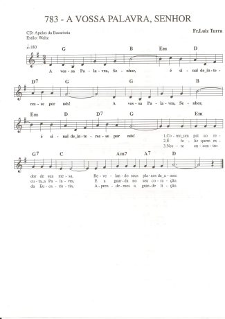 Catholic Church Music (Músicas Católicas)  score for Keyboard