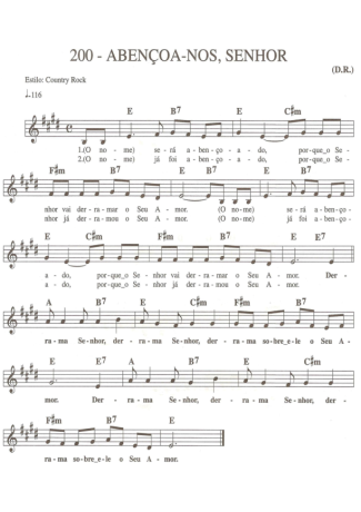 Catholic Church Music (Músicas Católicas)  score for Keyboard