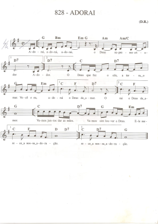 Catholic Church Music (Músicas Católicas)  score for Keyboard