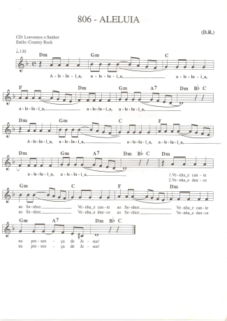 Catholic Church Music (Músicas Católicas)  score for Keyboard