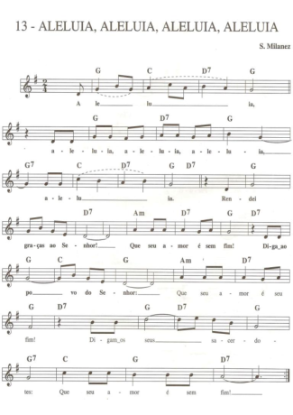 Catholic Church Music (Músicas Católicas)  score for Keyboard