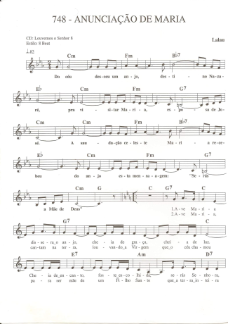 Catholic Church Music (Músicas Católicas)  score for Keyboard