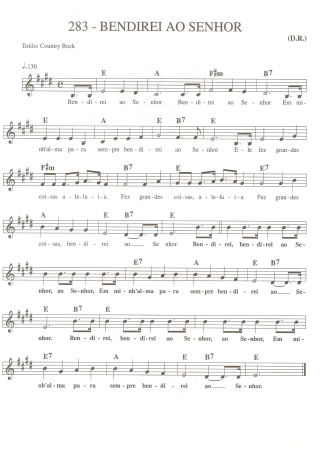 Catholic Church Music (Músicas Católicas)  score for Keyboard