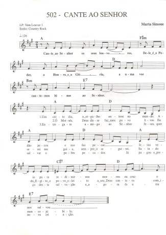 Catholic Church Music (Músicas Católicas)  score for Keyboard