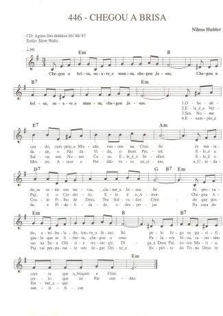 Catholic Church Music (Músicas Católicas)  score for Keyboard