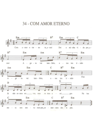 Catholic Church Music (Músicas Católicas)  score for Keyboard