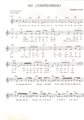 Catholic Church Music (Músicas Católicas)  score for Keyboard