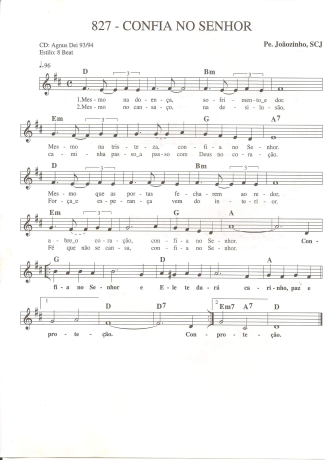 Catholic Church Music (Músicas Católicas)  score for Keyboard