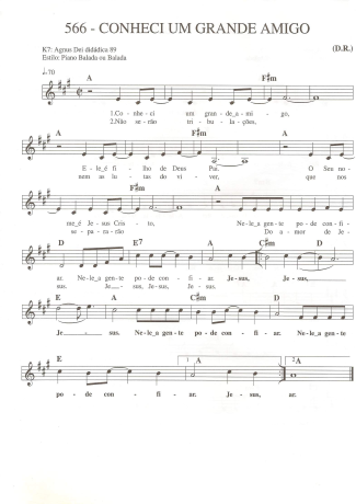 Catholic Church Music (Músicas Católicas)  score for Keyboard