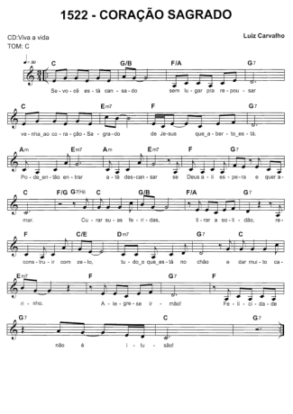 Catholic Church Music (Músicas Católicas)  score for Keyboard