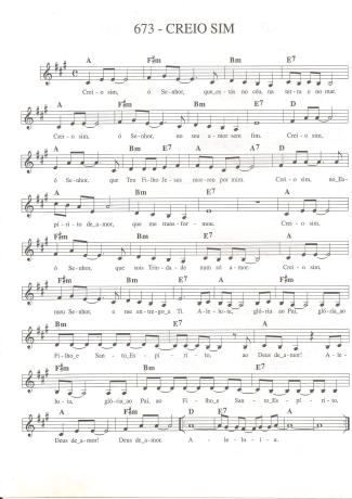 Catholic Church Music (Músicas Católicas)  score for Keyboard