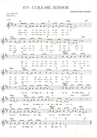 Catholic Church Music (Músicas Católicas)  score for Keyboard