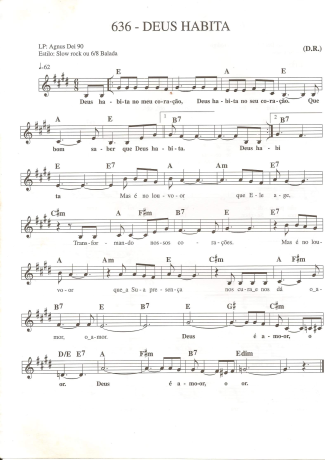 Catholic Church Music (Músicas Católicas)  score for Keyboard