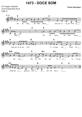 Catholic Church Music (Músicas Católicas)  score for Keyboard