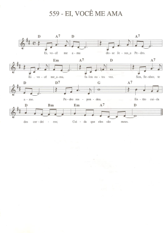 Catholic Church Music (Músicas Católicas)  score for Keyboard