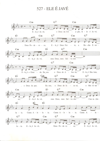 Catholic Church Music (Músicas Católicas)  score for Keyboard