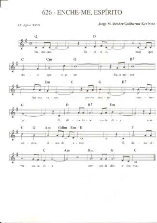 Catholic Church Music (Músicas Católicas)  score for Keyboard