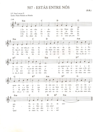 Catholic Church Music (Músicas Católicas)  score for Keyboard