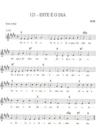 Catholic Church Music (Músicas Católicas)  score for Keyboard