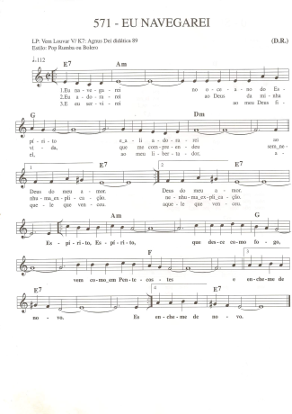 Catholic Church Music (Músicas Católicas)  score for Keyboard