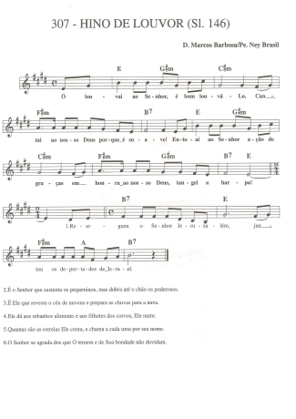 Catholic Church Music (Músicas Católicas)  score for Keyboard