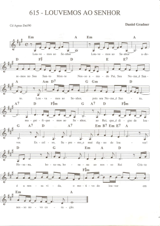 Catholic Church Music (Músicas Católicas)  score for Keyboard