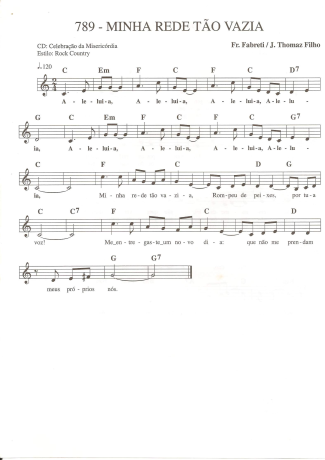 Catholic Church Music (Músicas Católicas)  score for Keyboard