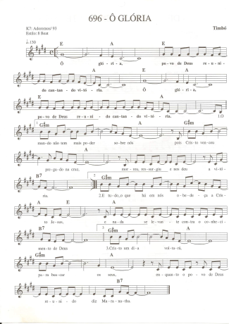 Catholic Church Music (Músicas Católicas)  score for Keyboard