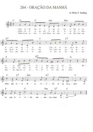 Catholic Church Music (Músicas Católicas)  score for Keyboard