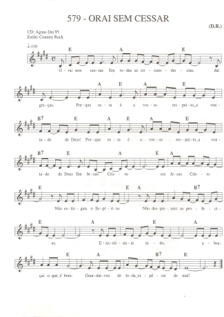 Catholic Church Music (Músicas Católicas)  score for Keyboard