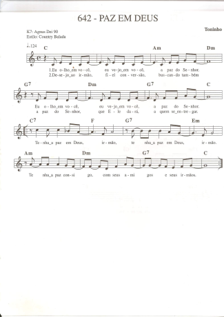 Catholic Church Music (Músicas Católicas)  score for Keyboard