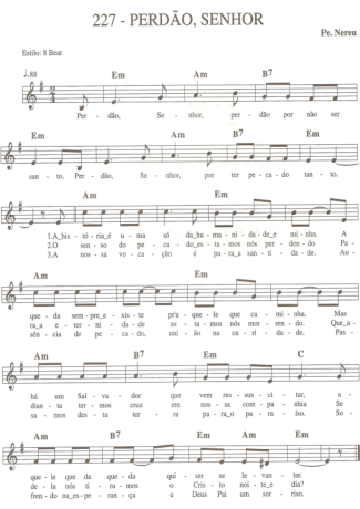 Catholic Church Music (Músicas Católicas)  score for Keyboard