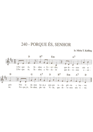 Catholic Church Music (Músicas Católicas)  score for Keyboard