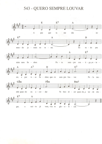 Catholic Church Music (Músicas Católicas)  score for Keyboard