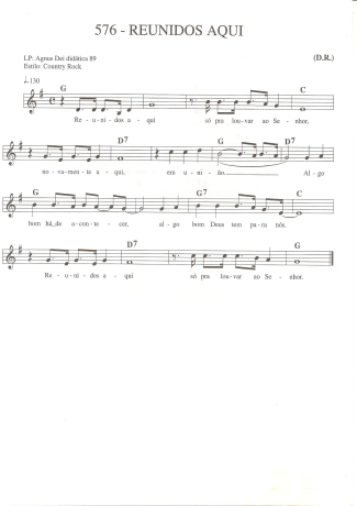 Catholic Church Music (Músicas Católicas)  score for Keyboard