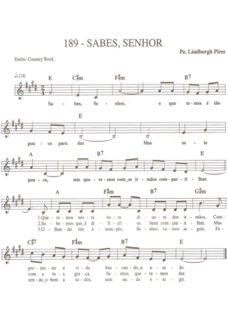 Catholic Church Music (Músicas Católicas)  score for Keyboard