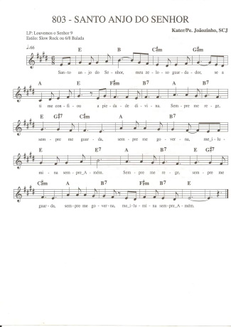 Catholic Church Music (Músicas Católicas)  score for Keyboard